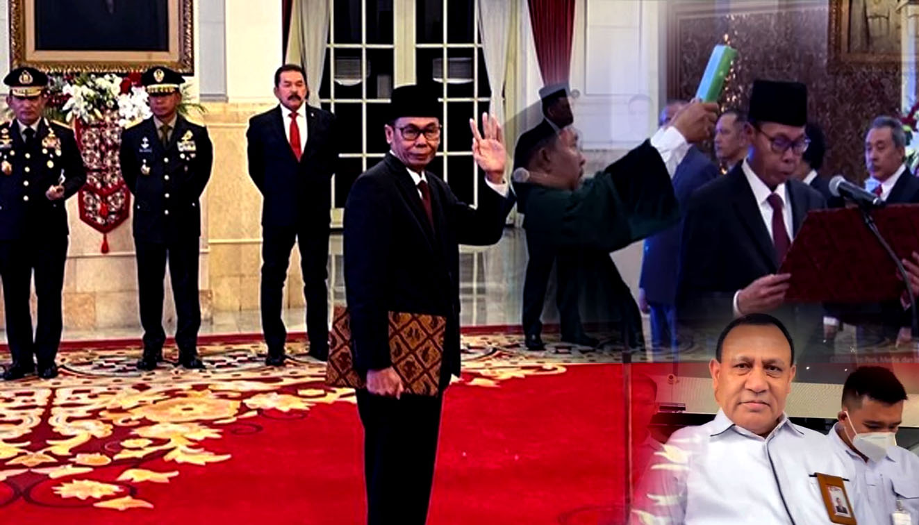 Nawawi Pomolango Dilantik Jokowi Sebagai Ketua KPK Sementara