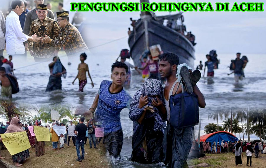 Pengungsi Rohingnya Di Aceh Ditolak Masyarakat Setempat