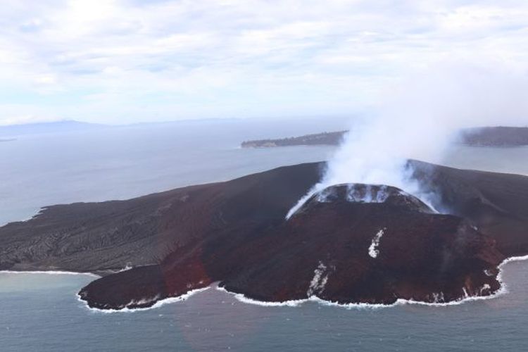 Status Gunung Anak Krakatau Saat Ini Turun ke Level Waspada