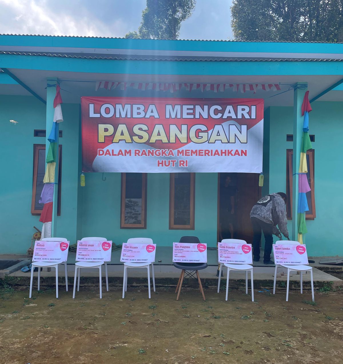 Meriahkan HUT Kemerdekaan RI, Ada Lomba Mencari Pasangan