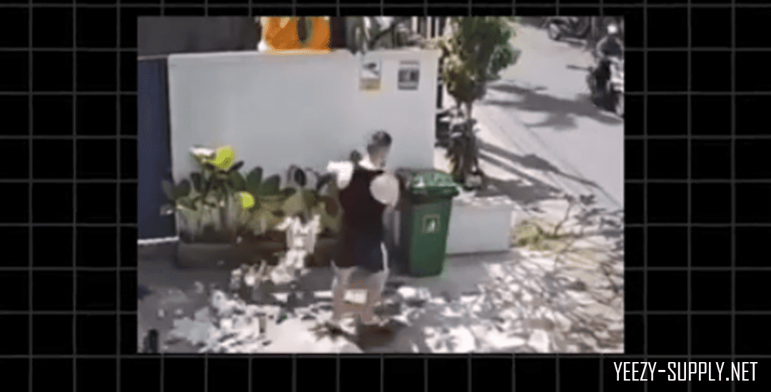 Viral Bule di Bali Buang Sampah Sembarangan
